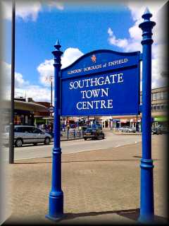 Southgate
                  Sign